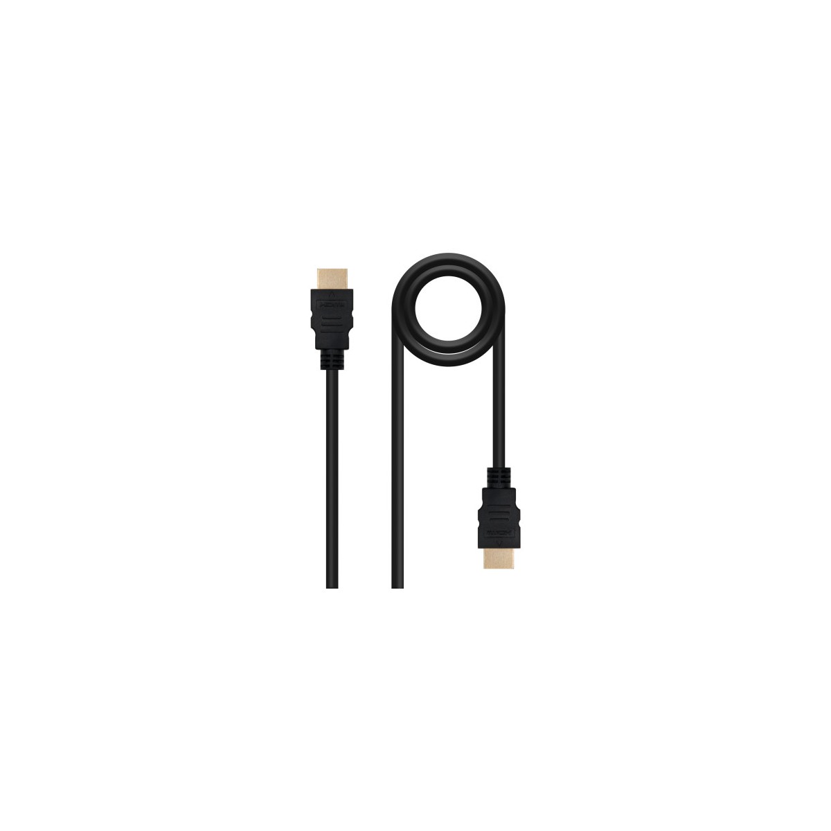 Nanocable Cable HDMI V14 Alta Velocidad HEC A M A M Negro 15 m