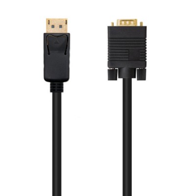 Nanocable Cable Conversor DisplayPort a VGA DP M VGA M Negro 1 m
