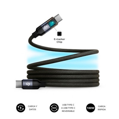 SUBBLIM CABLE POWERMAG LED 100W C C 2M