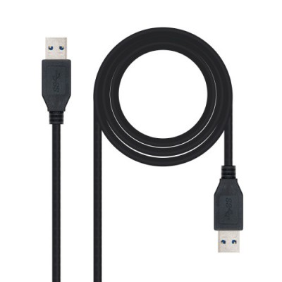 Nanocable 10011001 BK cable USB 1 m USB 32 Gen 1 31 Gen 1 USB A Negro