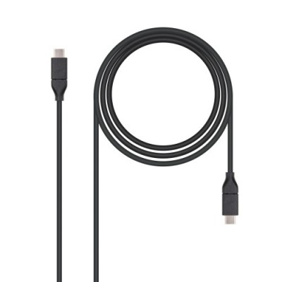 Nanocable USB 31 1m cable USB USB 32 Gen 2 31 Gen 2 USB C Negro