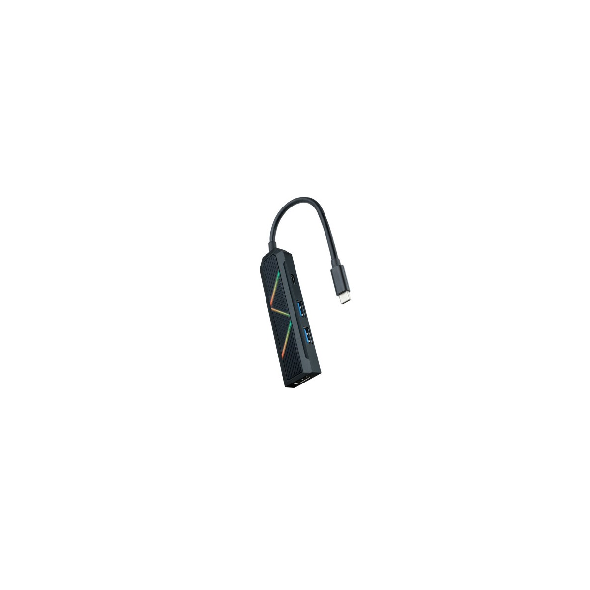 Nanocable 10160401 base para portatil y replicador de puertos Alambrico USB 32 Gen 1 31 Gen 1 Type C Negro