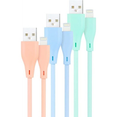 NANOCABLE 3 CABLES LIGHTNING A USB 20 LIGHTNING M USB A M
