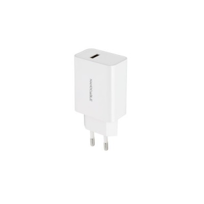 Nanocable Cargador USB 5V 21A Blanco