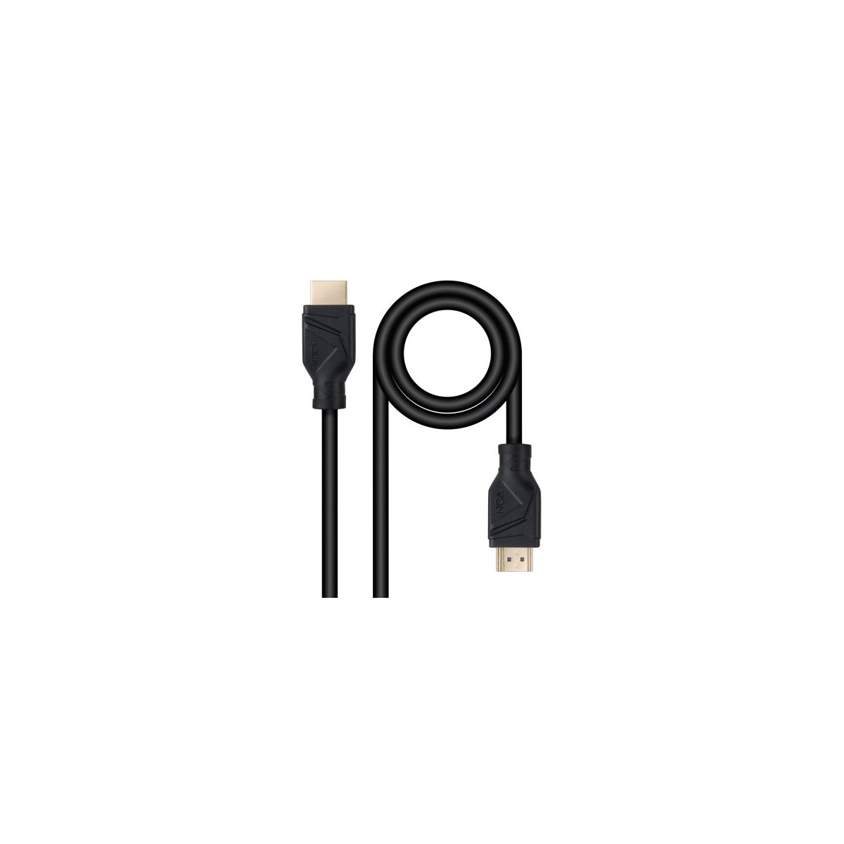 Nanocable Cable HDMI V21 8K60Hz 48Gbps CCS A M A M Negro 1 m