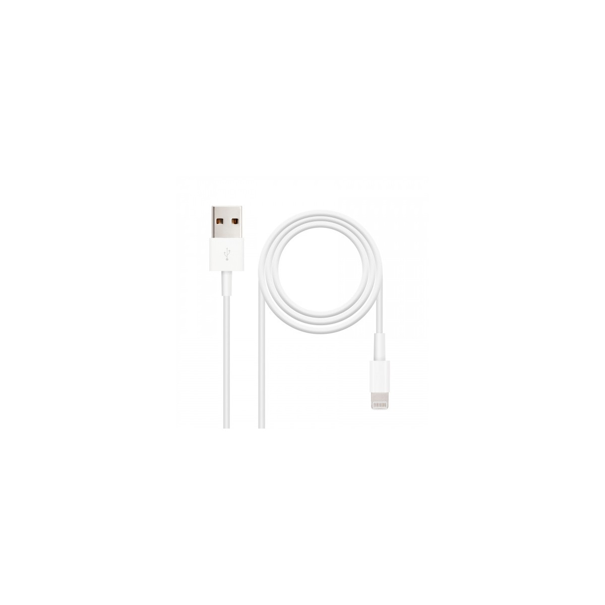 Nanocable CABLE LIGHTNING IPHONE A USB 20 IPHONE LIGHTNING USB A M 20 M