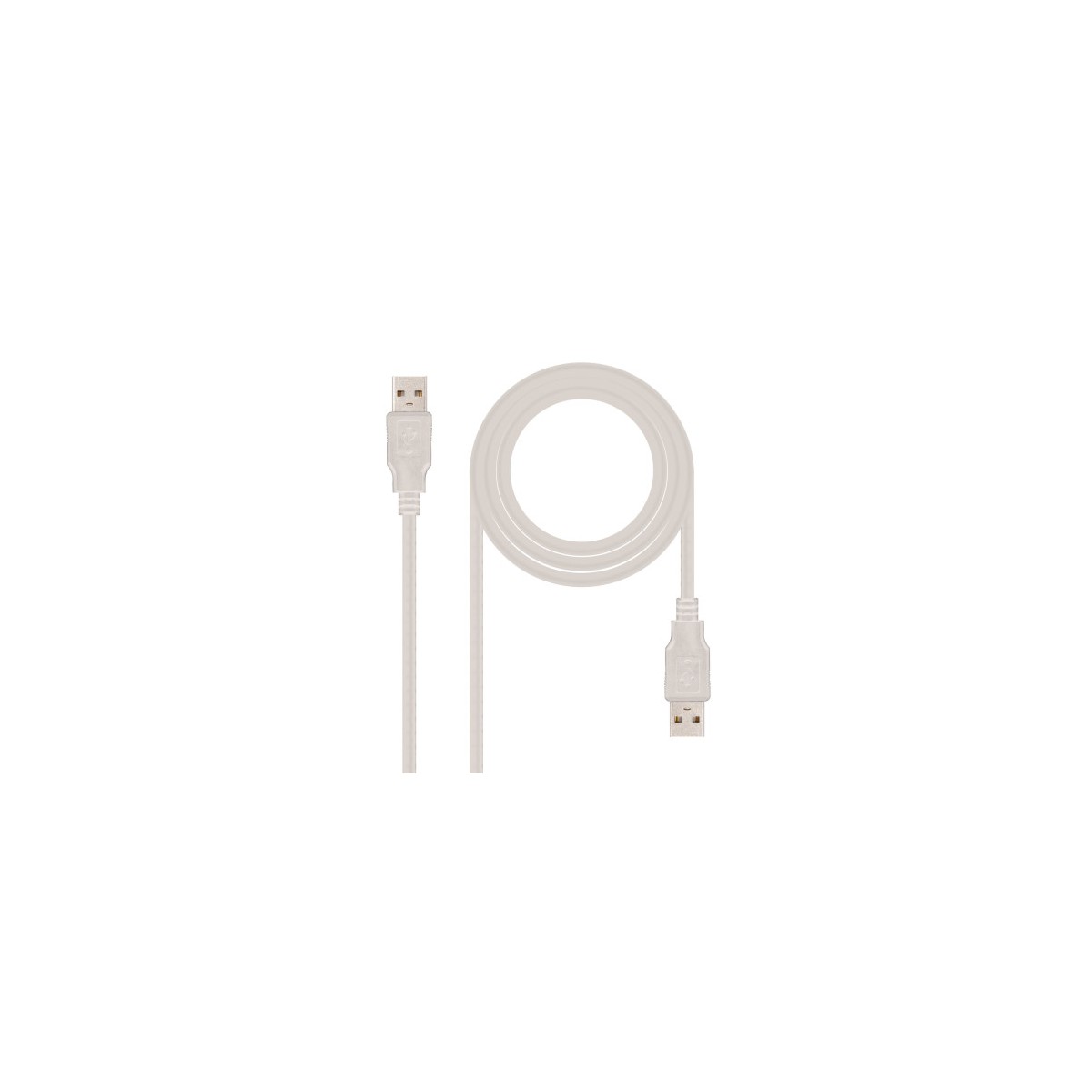 Nanocable CABLE USB 20 TIPO A M A M 10 M