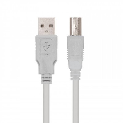 Nanocable CABLE USB 20 IMPRESORA TIPO A M B M BEIGE 30 M