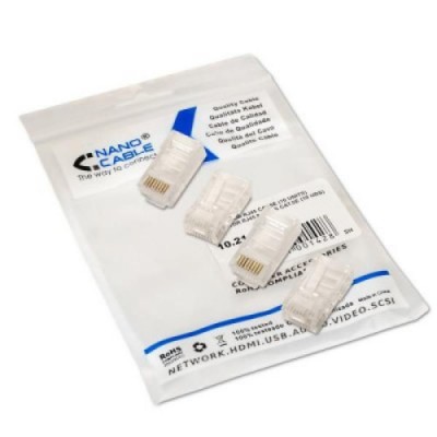 NANOCABLE CONECTOR RJ45 8 HILOS CAT5E 100 UDS 10210102 100