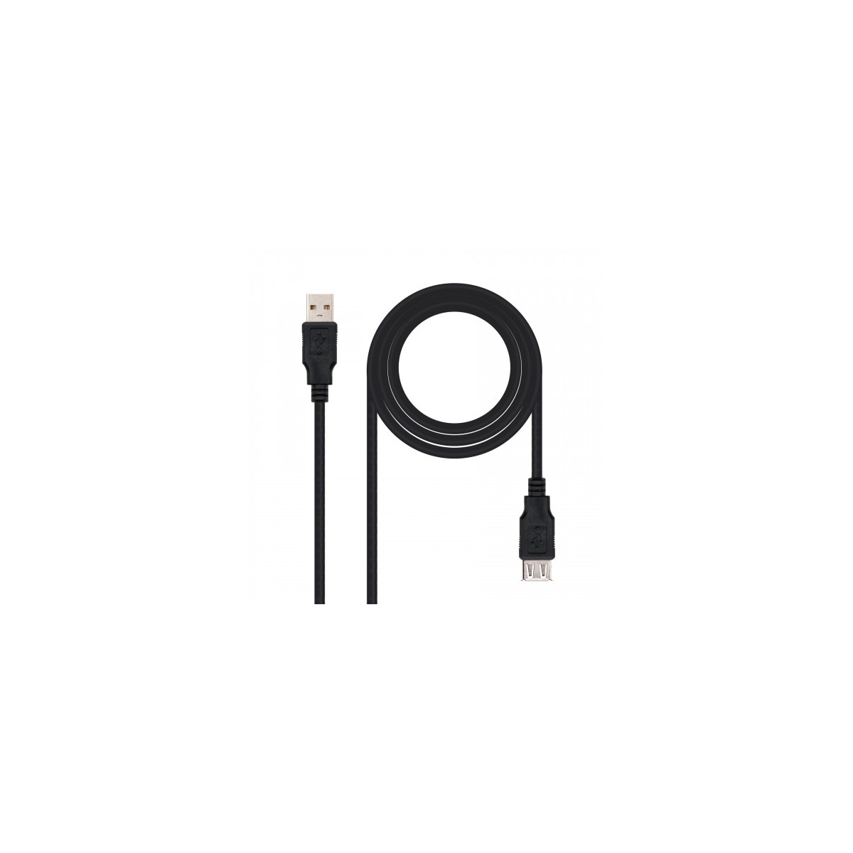 Nanocable CABLE USB 20 TIPO A M A H NEGRO 10 M