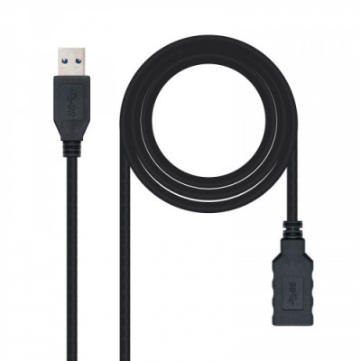 Nanocable CABLE USB 30 TIPO A M A H NEGRO 10 M