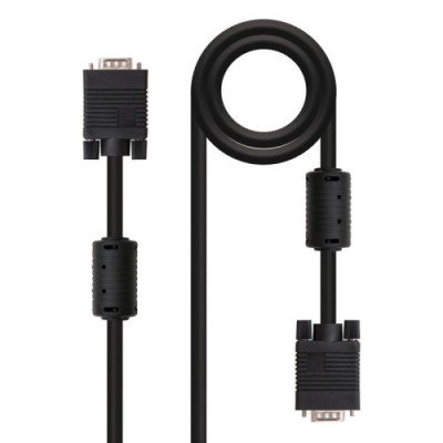 NANOCABLE CABLE SVGA CON FERRITA HDB15 M HDB15 M 10 M 10150101