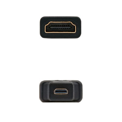 NANOCABLE ADAPTADOR HDMI A H MICRO HDMI D M 10151206