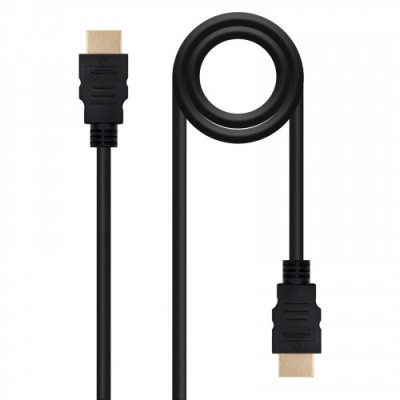 Nanocable HDMI 5m cable HDMI HDMI tipo A Estandar Negro