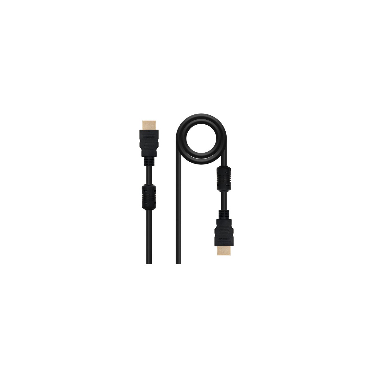 NANOCABLE CABLE HDMI V14 ALTA VELOCIDAD HEC CON FERRITA A M A M 50 M 10151805