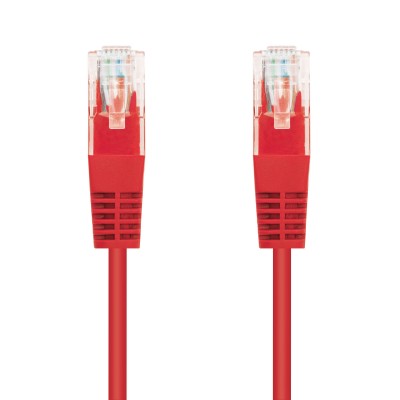 NANOCABLE CABLE RED LATIGUILLO RJ45 CAT5E UTP AWG24 ROJO 05 M 10200100 R