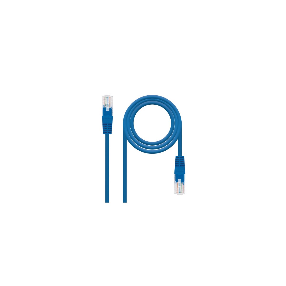 Nanocable 10200401 BL cable de red 1 m Cat6e U UTP UTP Azul