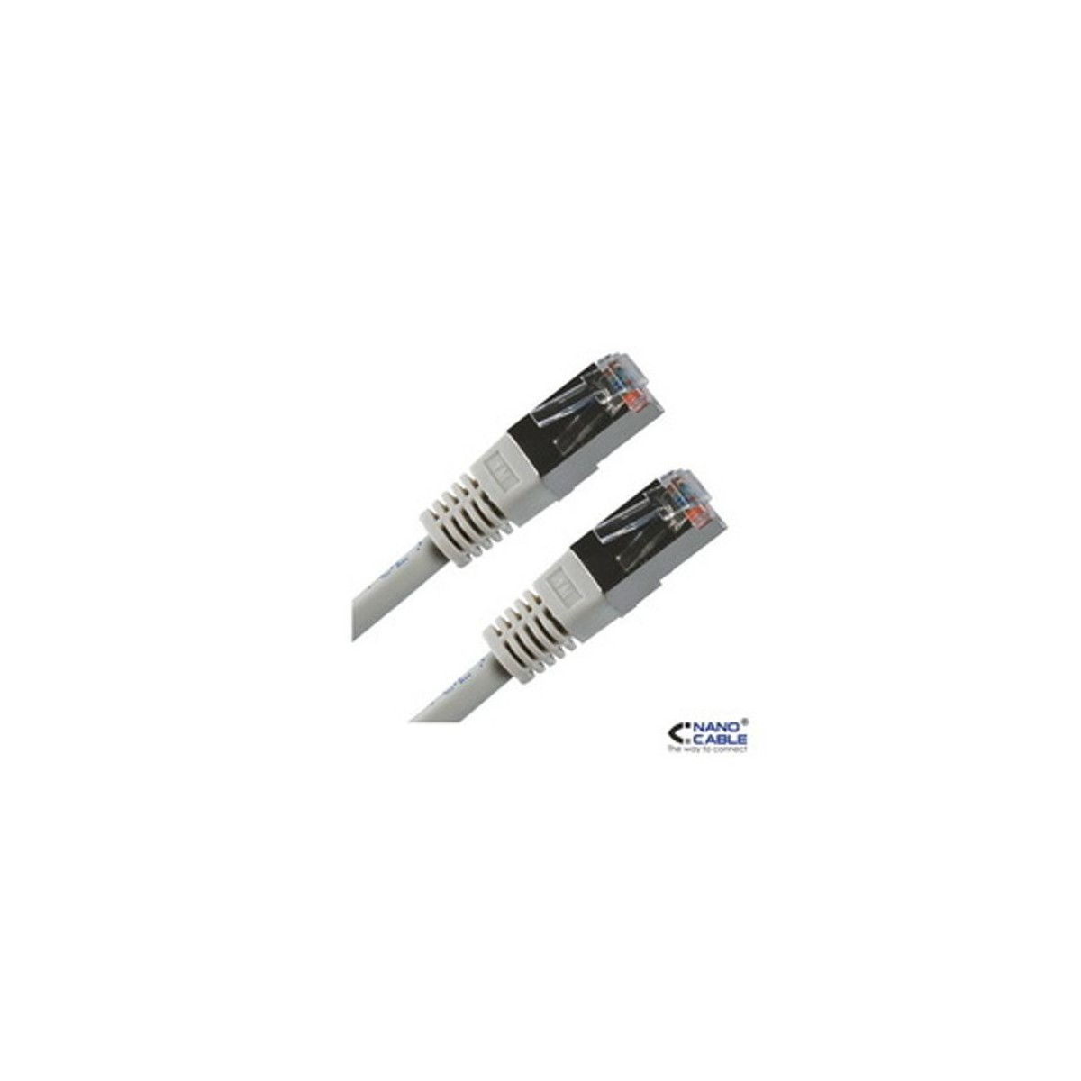 Nanocable 20m Cat6e 20m Cat6e F UTP FTP Gris