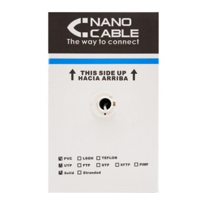Nanocable CABLE RED RJ45 CAT6 FTP RIGIDO AWG24 305 M