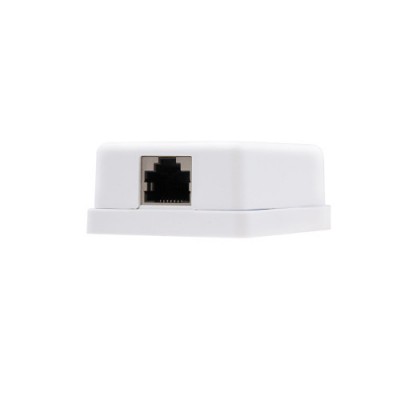Nanocable ROSETA DE SUPERFICIE PARA RJ45 CAT6 FTP 1 TOMA BLANCO