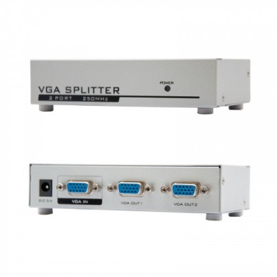 Nanocable VGA DUPLICADOR PARA 2 MONITORES CON ALIM