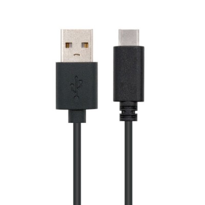 Nanocable USB 20 05m cable USB 05 m USB C USB A Negro