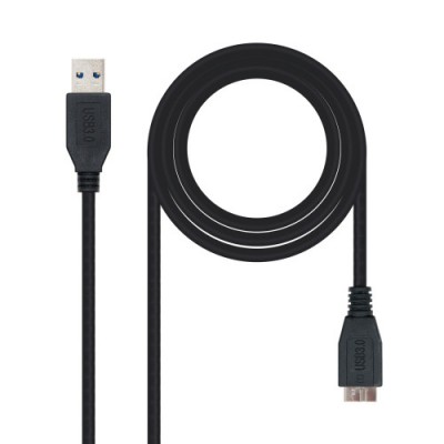 Nanocable CABLE USB 30 TIPO A M MICRO B M NEGRO 20 M