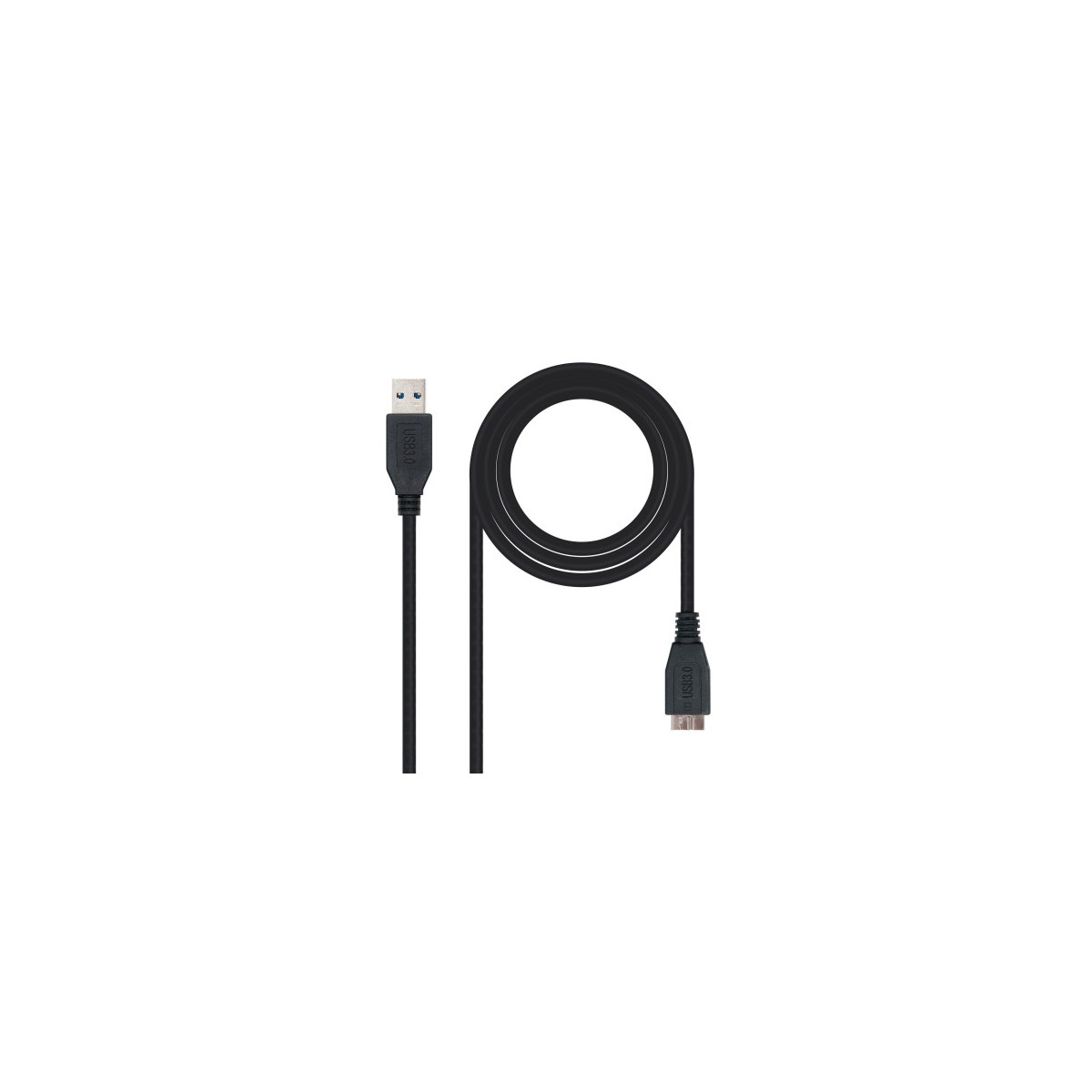 Nanocable CABLE USB 30 TIPO A M MICRO B M NEGRO 20 M