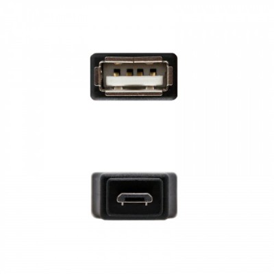 Nanocable ADAPTADOR USB 20 TIPO A H MICRO B M