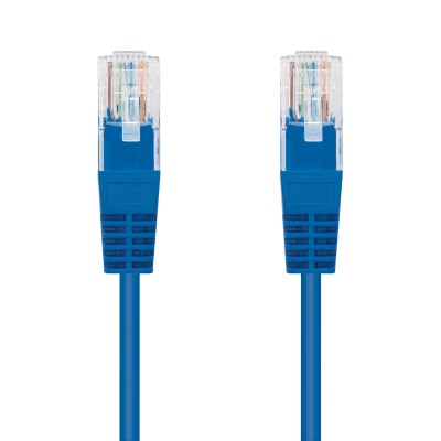NANOCABLE CABLE RED LATIGUILLO RJ45 CAT5E UTP AWG24 AZUL 10 M 10200110 BL