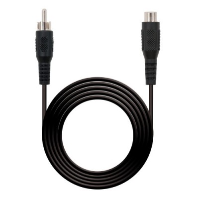Nanocable 10240503 cable de audio 3 m RCA Negro