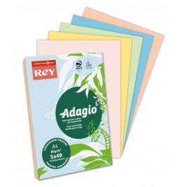 PAQUETE 500H PAPEL 80GR A4 MARFIL PALIDO ADAGIO 40002458