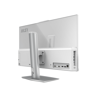 MSI AIO MODERN AM272P 1M 1423EU 27 IPS LED FHD INTEL  IRIS XE GRAPHICS SO DIMM DDR5 16GB 8GB2 512G M2 PCIE SSD W11 PROBLANCO