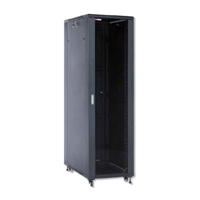 WP STANDING NETWORK RACK RNA SERIES 19 42U 600X600MM DESMONTADO BLACK RAL 9005 WPN RNA 42606 BS