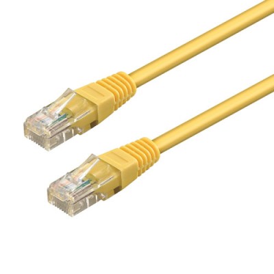 WP CABLE DE CONEXION CAT 6 U UTP 3 M AWG 26 7 CU AMARILLO