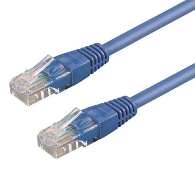 WP WPC PAT 6U010B cable de red 1 m Cat6 U UTP UTP Azul