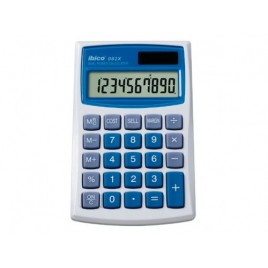 CALCULADORA DE BOLSILLO DE 10 DIGITOS MODELO 082X SOLAR PILA IBICO IB410017