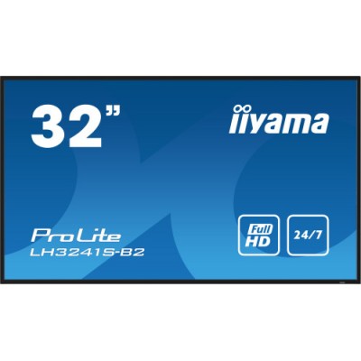 MONITOR IIYAMA 32 1920X1080 IPS PANEL 1 HAZE LANDSCAPE AND PORTRAIT MODE SPEAKERS 2X 10W VGA 3X HDMI 500CD M MEDIA PLAY USB POR