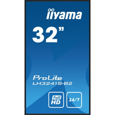 MONITOR IIYAMA 32 1920X1080 IPS PANEL 1 HAZE LANDSCAPE AND PORTRAIT MODE SPEAKERS 2X 10W VGA 3X HDMI 500CD M MEDIA PLAY USB POR