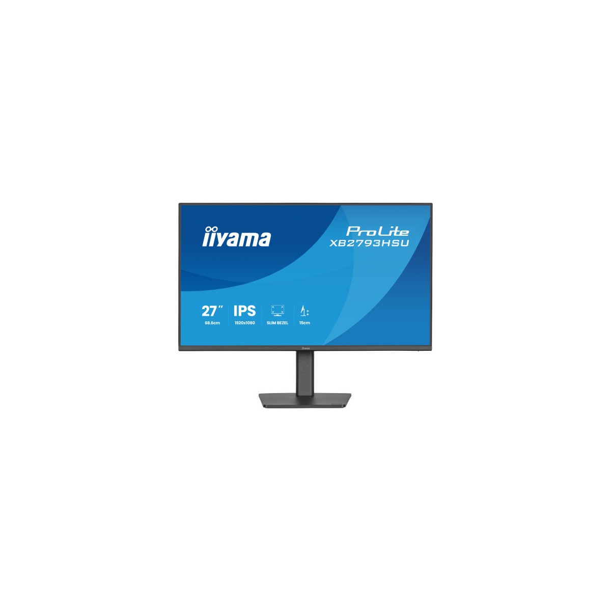 MONITOR IIYAMA PANTALLA PARA PC 686 CM 27 1920 X 1080 PIXELES FULL HD LED PANEL IPS ERGONoMICO HDMI DISPLAYPORT USB