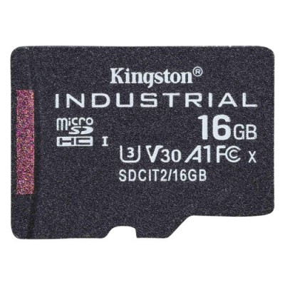Kingston Technology Industrial 16 GB MicroSDHC UHS I Clase 10