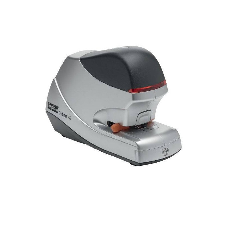 GRAPADORA ELECTRICA OPTIMA 45 GRAPADO PLANO COLOR NEGRO PLATA REXEL 5001376