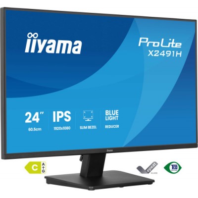 iiyama ProLite X2491H B1 pantalla para PC 605 cm 238 1920 x 1080 Pixeles Full HD Negro