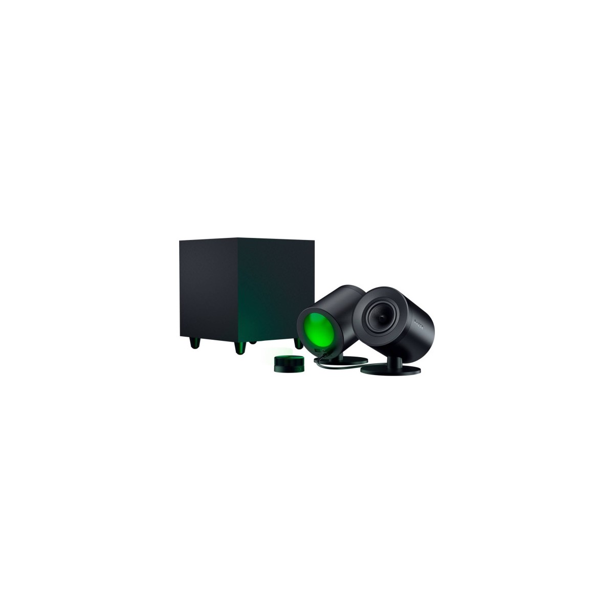 Razer Nommo V2 Pro Rango completo Negro Inalambrico y alambrico