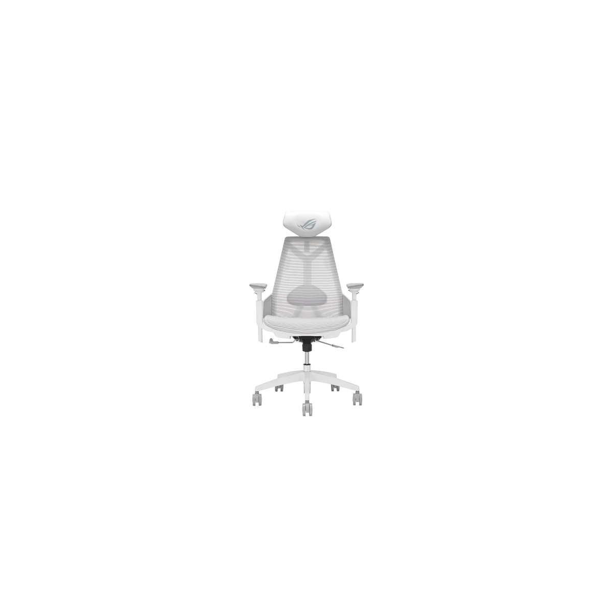 ASUS ROG Destrier Ergo Core White Silla para videojuegos de PC Asiento de malla Blanco