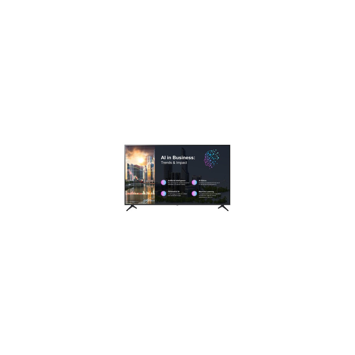 LG 75PK640S0LA 75 ULTRA HD 3840 X 2160 16X7 300 NIT CONTRASTE ESTaTICO 1200 A 1 VIDA uTIL 30000 HORAS W X H X D 1678 X 964 X 59