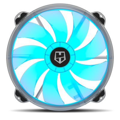 NOX X200 FAN Carcasa del ordenador Ventilador 20 cm Translucido 1 piezas