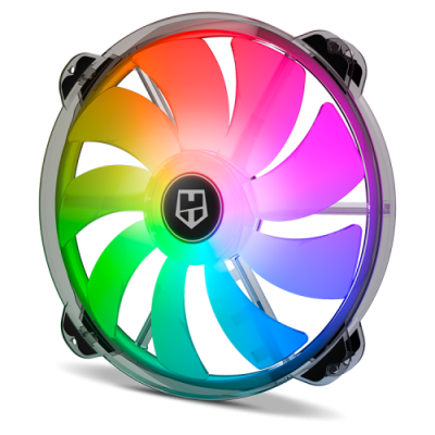 NOX X200 FAN Carcasa del ordenador Ventilador 20 cm Translucido 1 piezas