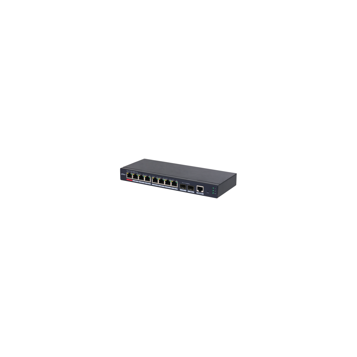 DH S4210 8GT 110 DAHUA SWITCH INDUSTRIAL L2 GESTIONABLE POE WATCHDOG 8 PUERTOS