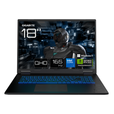GIGABYTE PORTATIL GAMING A18 PRO DXJG3ESBC4SHINTEL RPL R CORE 7 240H32GB DDR5SSD 1TB18 QHD 165HZRTX5070TI 12GBW11 HOME